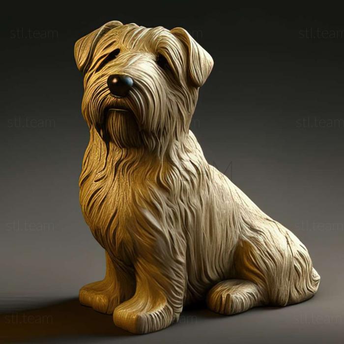 3D model Glen of Imaal Terrier dog (STL)